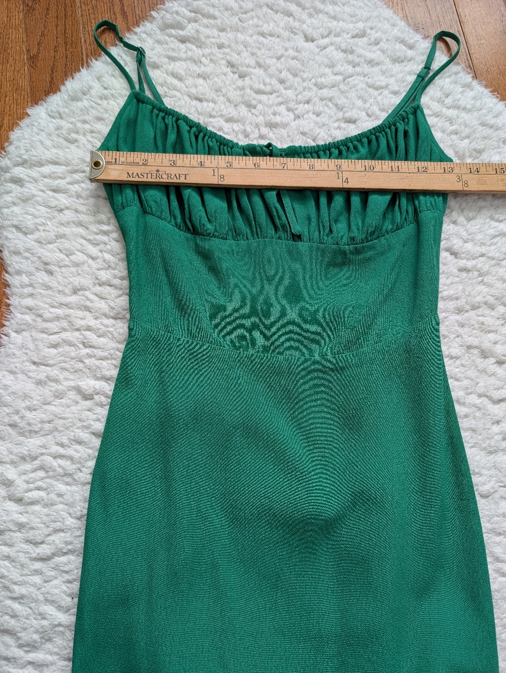 Aritzia Sun-deh Delilah Dress Green XXS - Picture 12 of 14